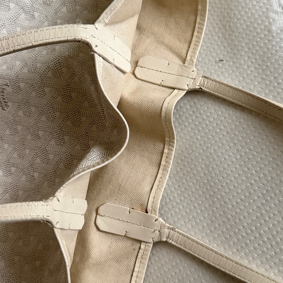 Goyard S Louis White Tote Bag - Picture 15 of 15